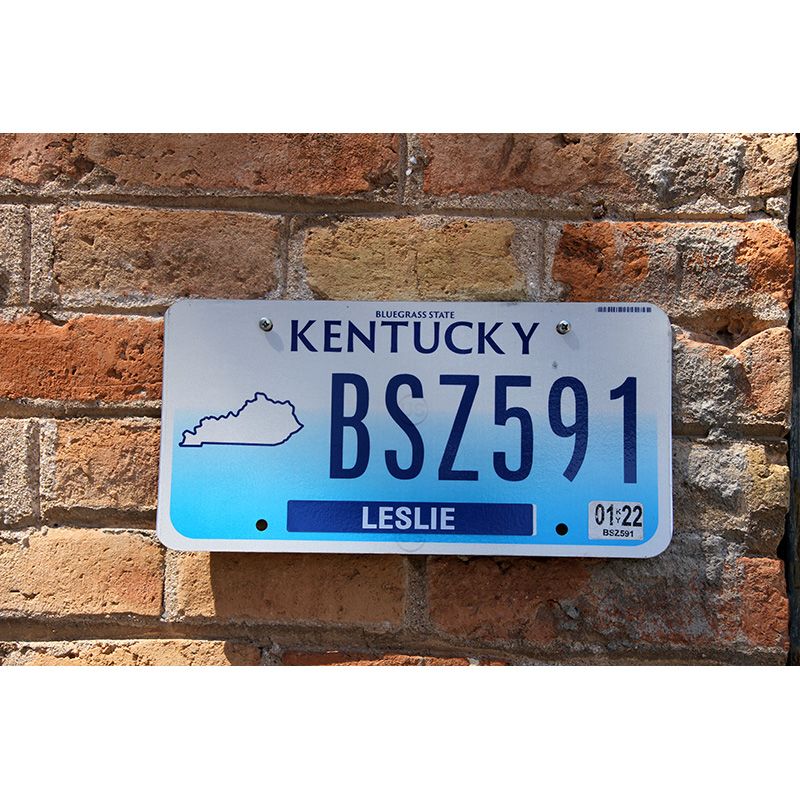 Matrículas Americanas Kentucky Año 2022