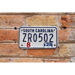 Matrículas Americanas South Carolina Moto