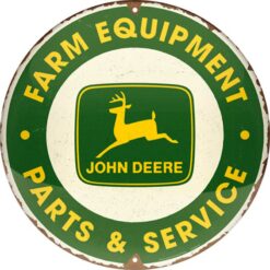 Placa decorativa John Deere Oficial