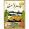 Placa decorativa Volkswagen Camp Adventure 30x40 cm