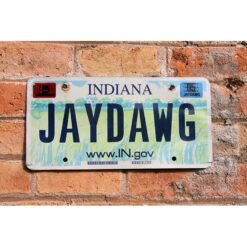 Matrículas Americanas Indiana Año 2006-2008 Personalizada