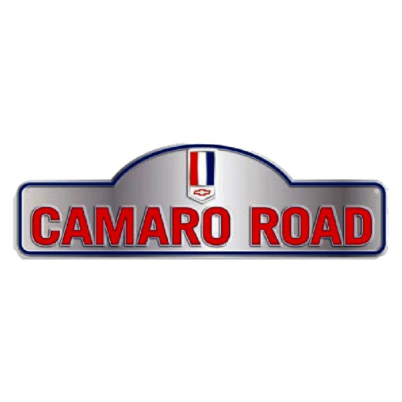 Placa Decorativa Camaro Road