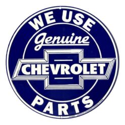 Placa Decorativa Chevrolet Parts