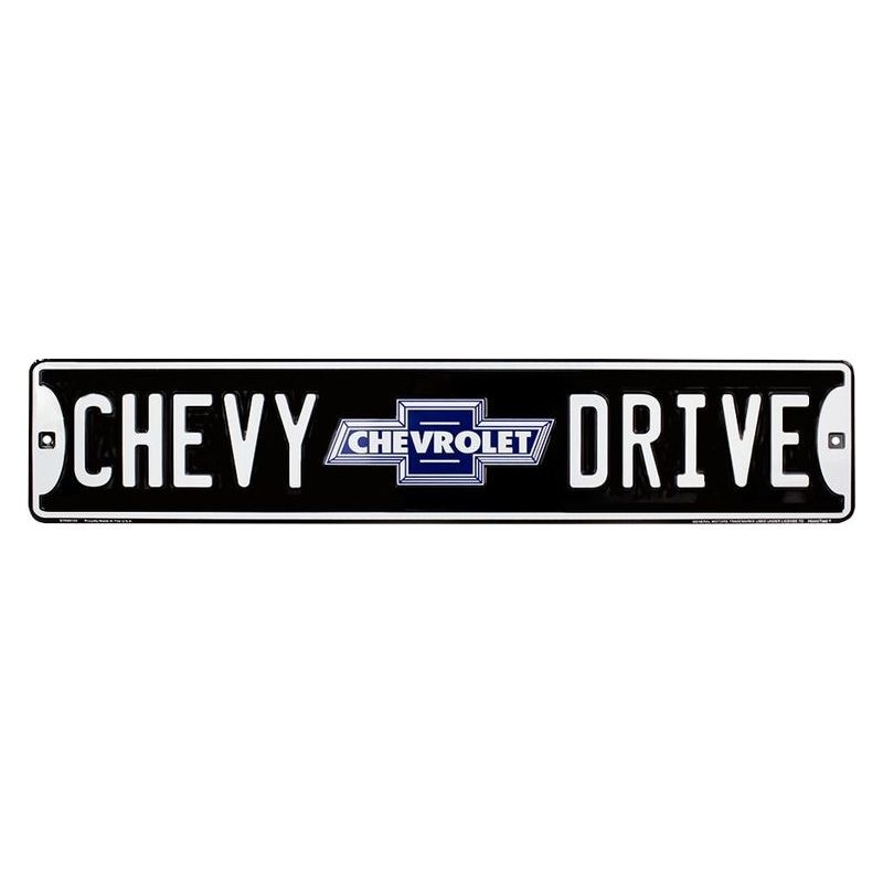 Placa Decorativa Chevy Drive