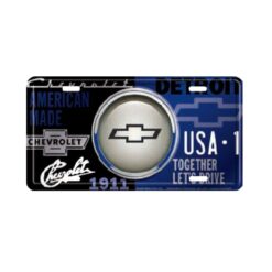 Placa de Matricula Decorativa Chevrolet Usa