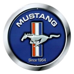 Placa Decorativa Mustang Since 1964