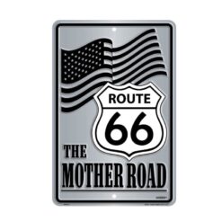 Placa Decorativa Route 66 The Mother Route