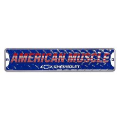 Placa Decorativa Chevrolet American Muscle Car
