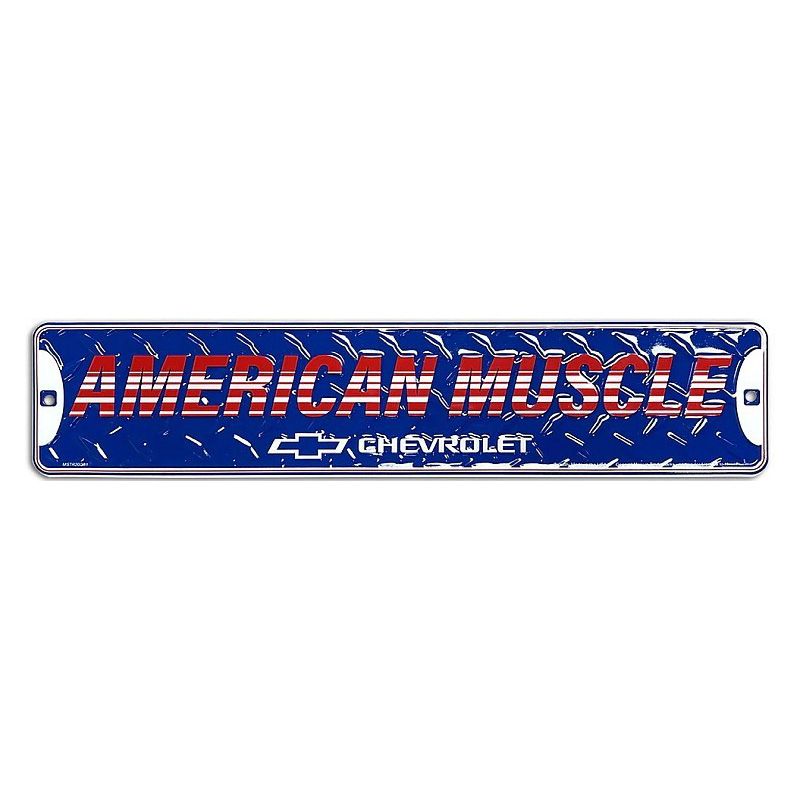 Placa Decorativa Chevrolet American Muscle Car