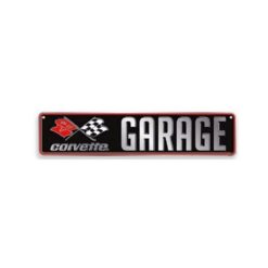 Placa Decorativa Corvette Garage