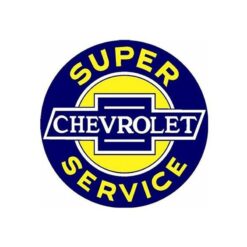 Placa Decorativa Chevrolet SS Color