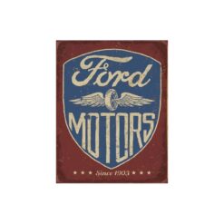Placa decorativa Ford Motors