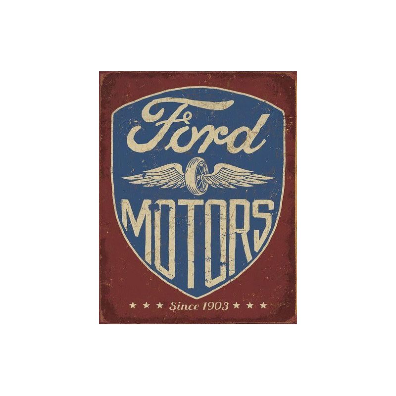 Placa decorativa Ford Motors