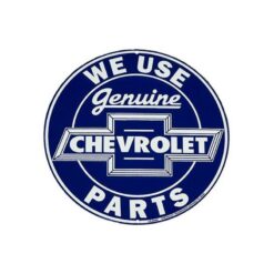 Placa Decorativa Chevrolet Genuine
