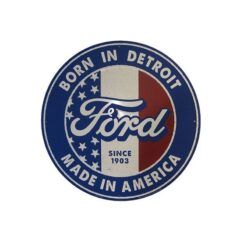 Placa Decorativa Ford Made in America
