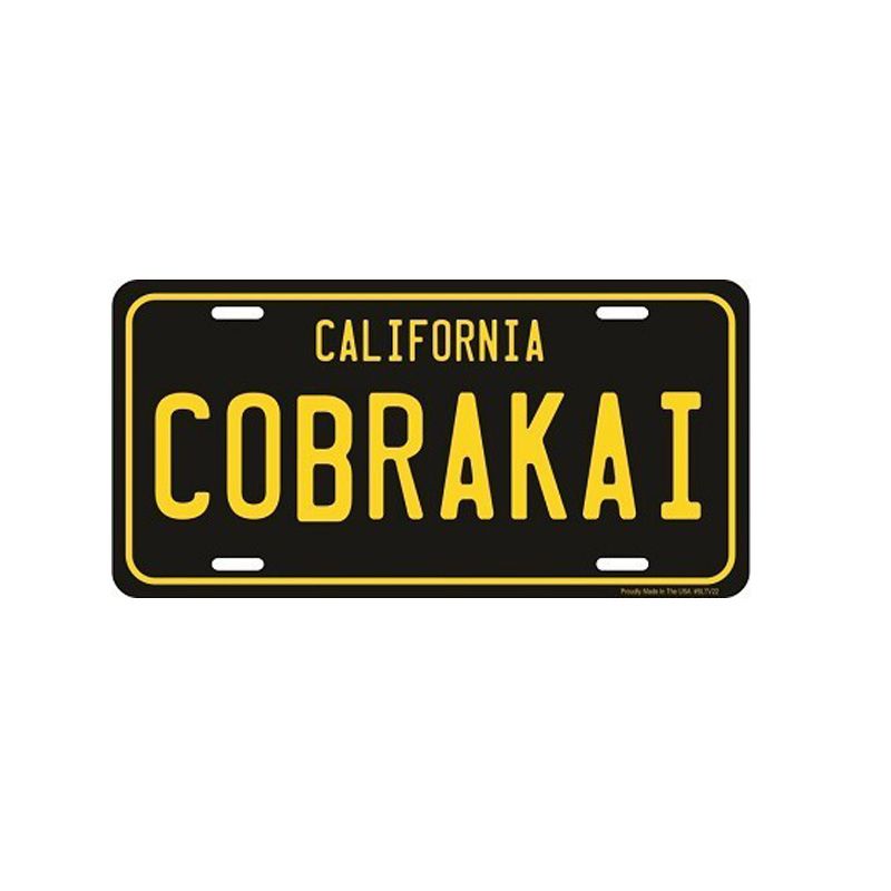 Placa de Matricula Decorativa Cobrakai