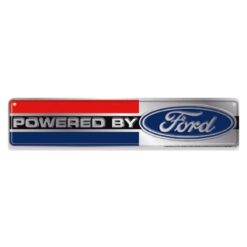 Placa decorativa Powered by Ford