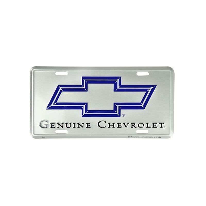 Placa de Matricula Decorativa Genuine Chevrolet