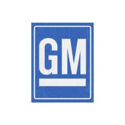 Placa decorativa GM Logo
