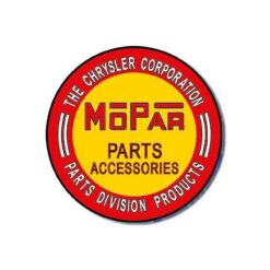 Placa Decorativa Mopar Logo Parts