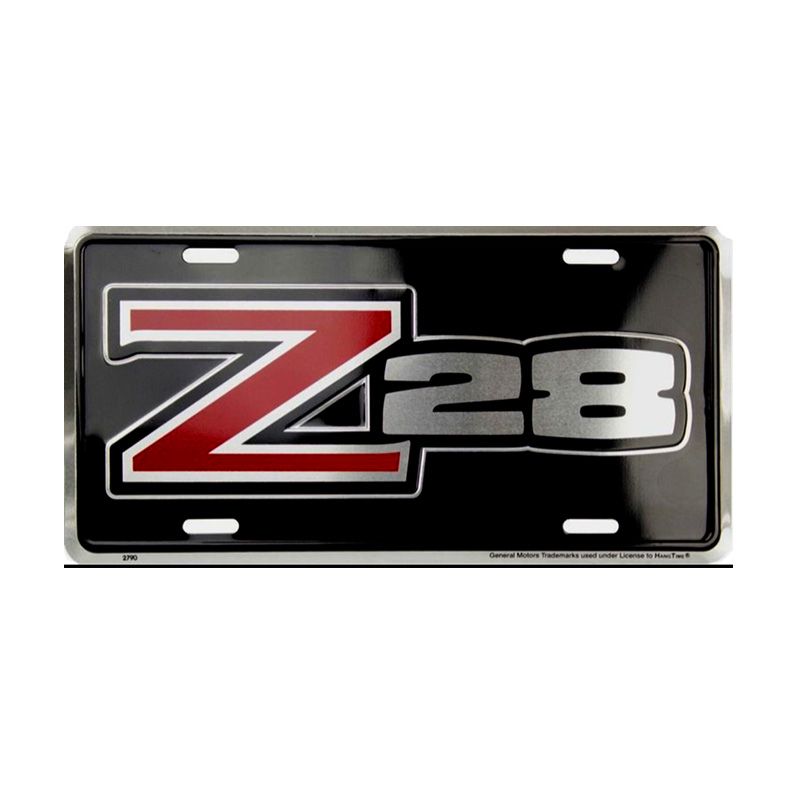 Placa de Matricula Decorativa Z28