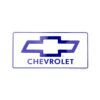 Placa de Matricula Decorativa Chevrolet