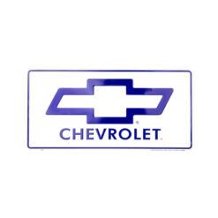 Placa de Matricula Decorativa Chevrolet