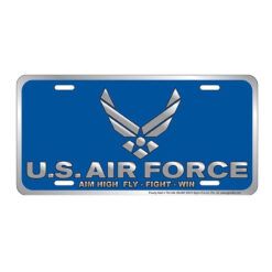 Placa de Matricula Decorativa US Air Force