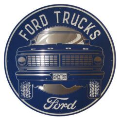 Placa Decorativa Ford Trucks
