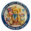 Placa Decorativa American Teddy Bear
