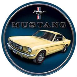 Placa Decorativa Mustang Coupé