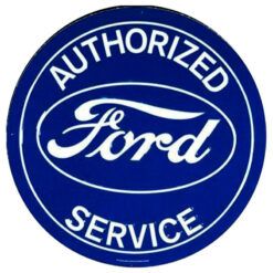 Placa Decorativa Ford Servicio Autorizado