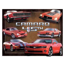 Placa Decorativa Camaro 45 Aniversario