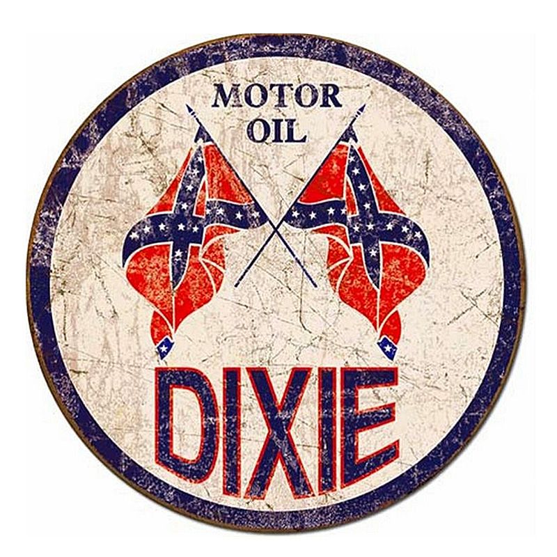 Placa Decorativa Motor Oil Dixie