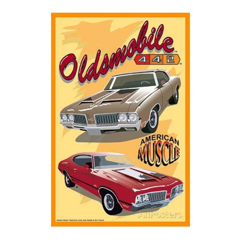 Placa Decorativa Oldsmobile 442