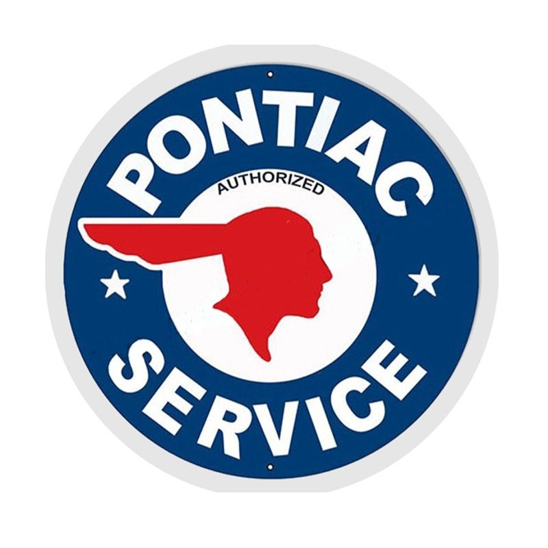 Placa Decorativa Pontiac Service 2