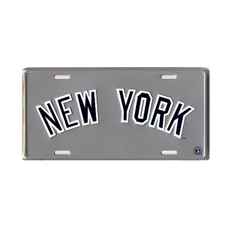 Placa de Matricula Decorativa New York Yankees