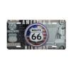 Placa de Matricula Decorativa Route 100 America