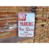 Señal original no parking