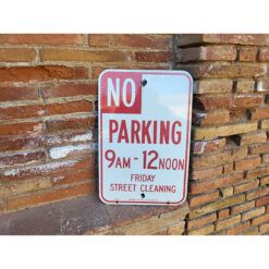 Señal original no parking