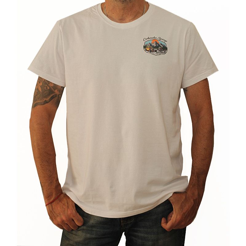 Camiseta Carburador Springs - American Cars, Bikes and Friends
