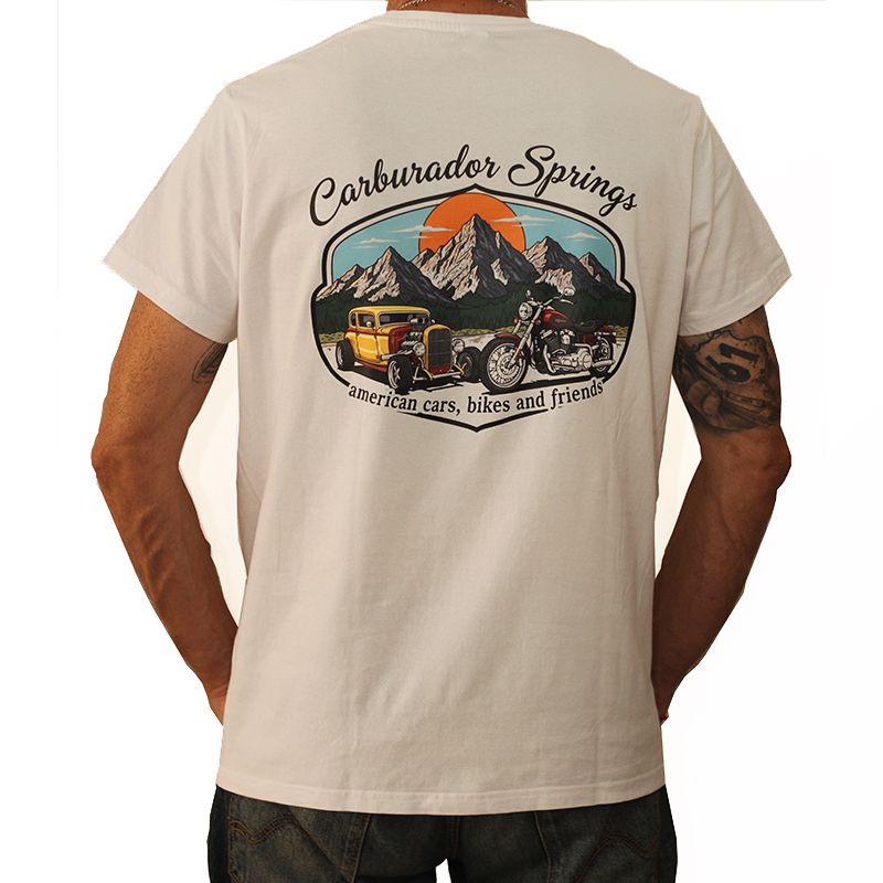 Camiseta Carburador Springs - American Cars, Bikes and Friends - Imagen 2