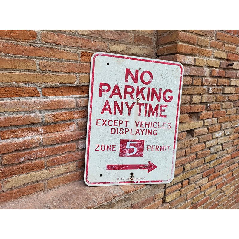 señal original no parking