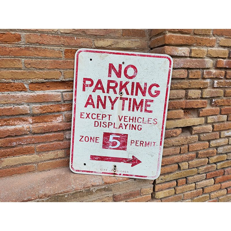 señal original no parking
