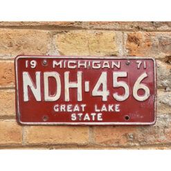 Matrícula Original de Michigan