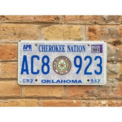 Matrículas Americanas Oklahoma Año 2024 Cherokee Nation