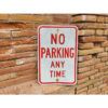 Señal original No Parking Illinois