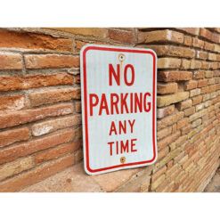 Señal original No Parking Illinois