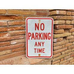 Señal original No Parking Illinois