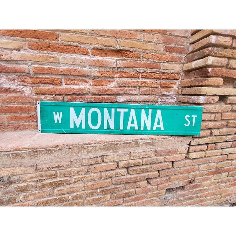 señal original calle montana chicago